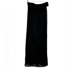 Swim Cover Up Dress. Black Lace. Large. Kenneth Cole Brand NWOT